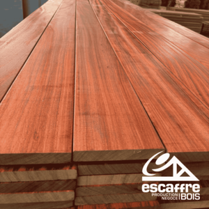 lame terrasse PADOUK - 21 x 145 mm - longueur 4.25 ml - face lisse